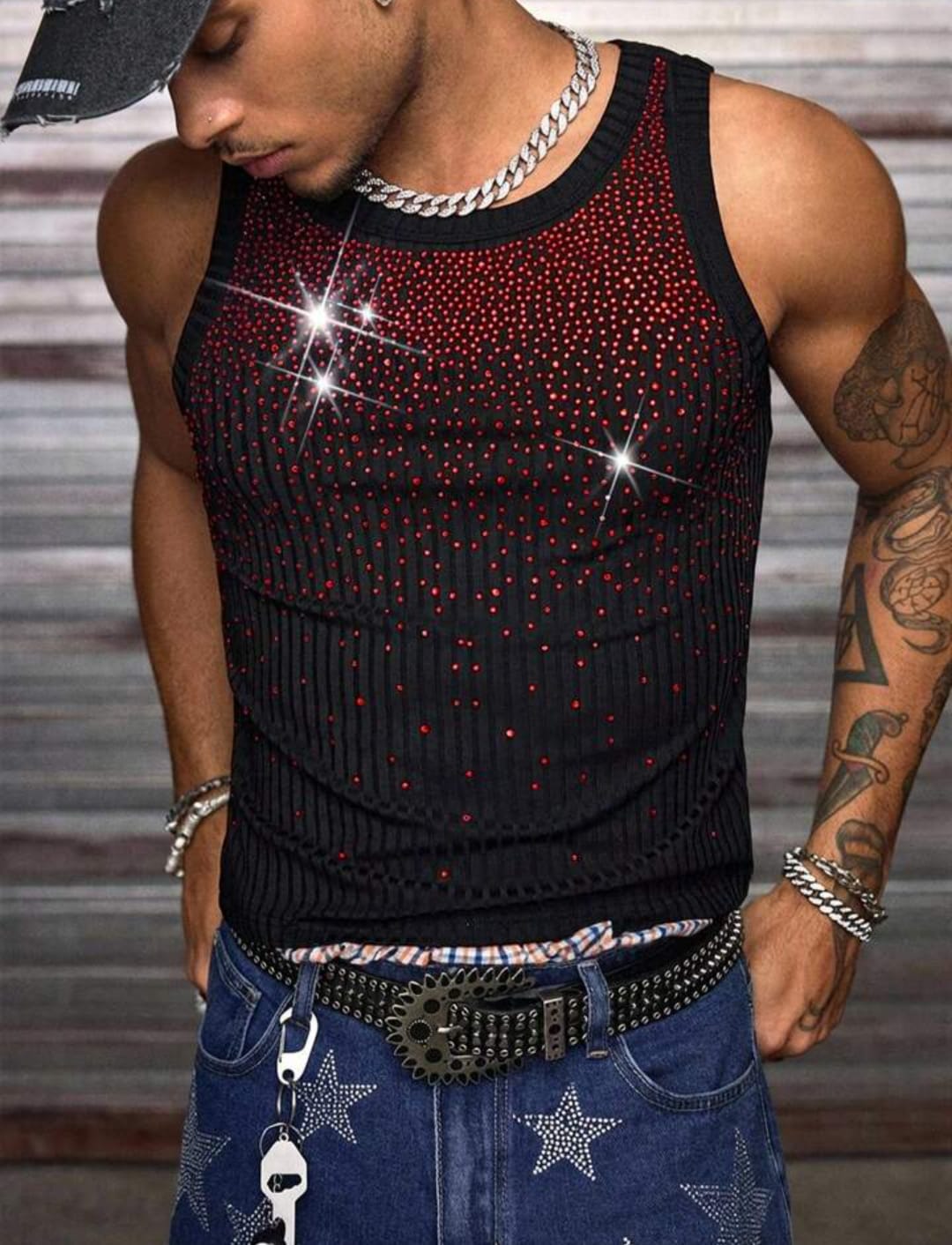 Starlight Crystal Tank Top